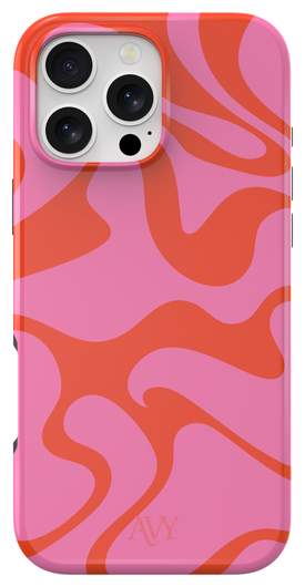 AVY Apple iPhone 15 Pro MagSafe Hoesje met Koord 32CM Rosé Twist afbeelding 12