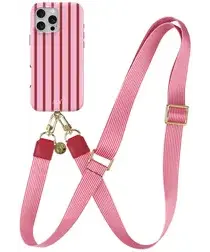 AVY Apple iPhone 15 Pro MagSafe Hoesje met Koord 130CM Linea Sol afbeelding