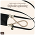 AVY Apple iPhone 15 Pro Zwart Leren Hoesje met Wallet & Koord Leather and Gold afbeelding 11