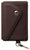 AVY Apple iPhone 15 Pro Bruin Leren Hoesje met Wallet & Koord Leather and Pearls afbeelding 15
