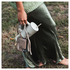 AVY Apple iPhone 15 Pro Beige Leren Hoesje met Wallet & Koord Long Leather afbeelding 5