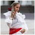 AVY Apple iPhone 15 Pro Beige Leren Hoesje met Wallet & Koord Leather and Pearls afbeelding 4