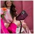 AVY Apple iPhone 15 Pro Rood Leren Hoesje met Wallet & Koord Leather and Pearls afbeelding 2