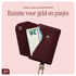 AVY Apple iPhone 15 Pro Rood Leren Hoesje met Wallet & Koord Leather and Gold afbeelding 11