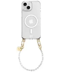 AVY Apple iPhone 13 / 14 Hoesje met Koord & MagSafe 30CM Perla Chic afbeelding