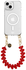 AVY Apple iPhone 13 / 14 Hoesje met Koord & MagSafe 30CM Cupid Red