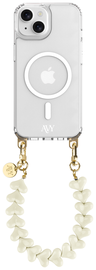 AVY Apple iPhone 13 / 14 Hoesje met Koord & MagSafe 30CM Cupid Beige