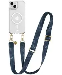AVY Apple iPhone 13 / 14 Hoesje met Koord & MagSafe 130CM Obscura Blue afbeelding