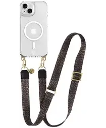 AVY Apple iPhone 13 / 14 Hoesje met Koord & MagSafe 130CM Panthera Chic afbeelding