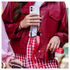 AVY Apple iPhone 13 / 14 Hoesje met Koord & MagSafe 130CM Rosé Twist afbeelding 2