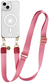 AVY Apple iPhone 13 / 14 Hoesje met Koord & MagSafe 130CM Linea Sol