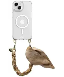 AVY Apple iPhone 13 / 14 Hoesje met Koord & MagSafe 32CM Aurum Gold afbeelding