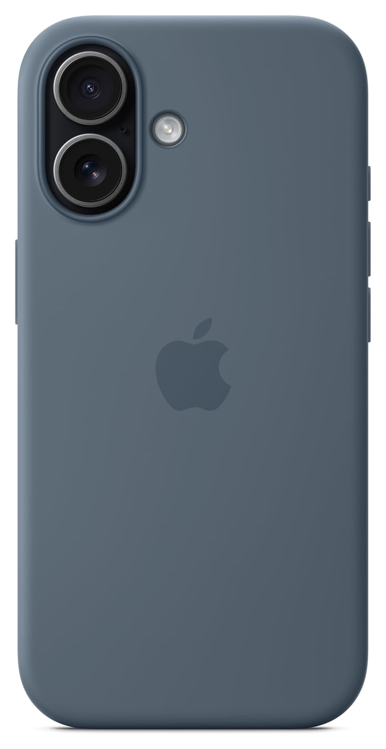 Origineel Apple iPhone 17 Hoesje MagSafe Silicone Case Blauw afbeelding 2