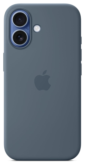 Origineel Apple iPhone 17 Hoesje MagSafe Silicone Case Blauw afbeelding 4