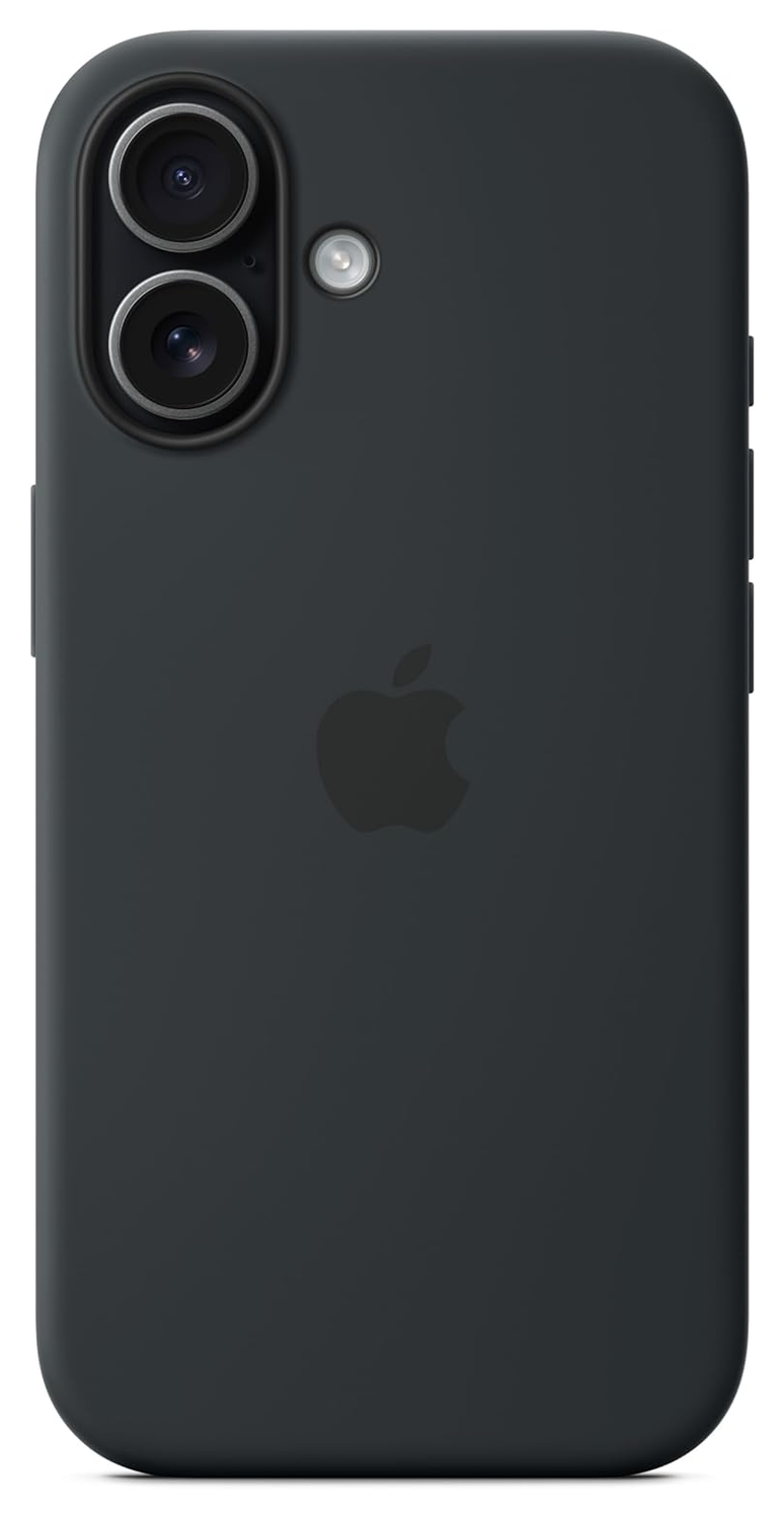 Origineel Apple iPhone 17 Hoesje MagSafe Silicone Case Zwart afbeelding 1