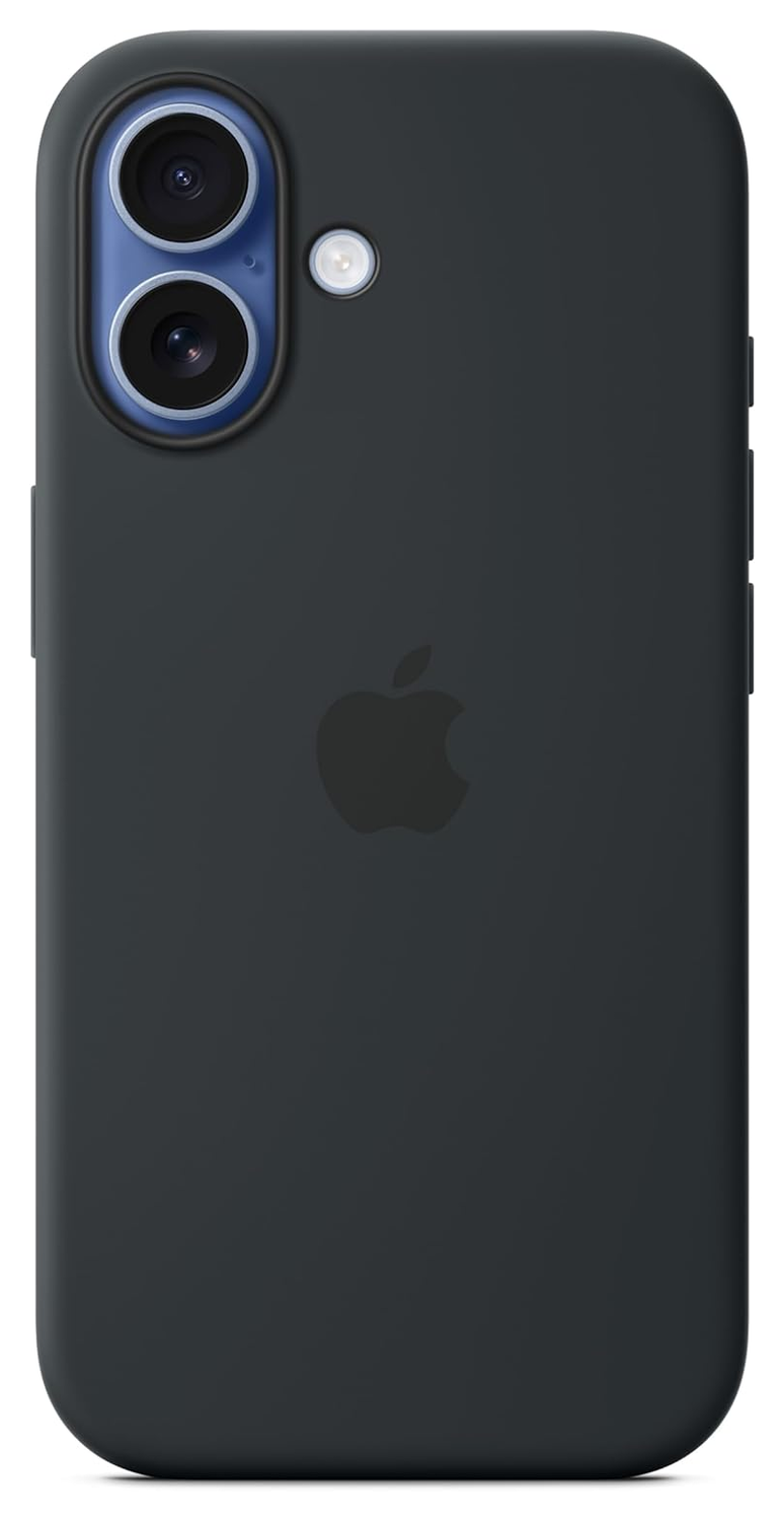 Origineel Apple iPhone 17 Hoesje MagSafe Silicone Case Zwart afbeelding 2