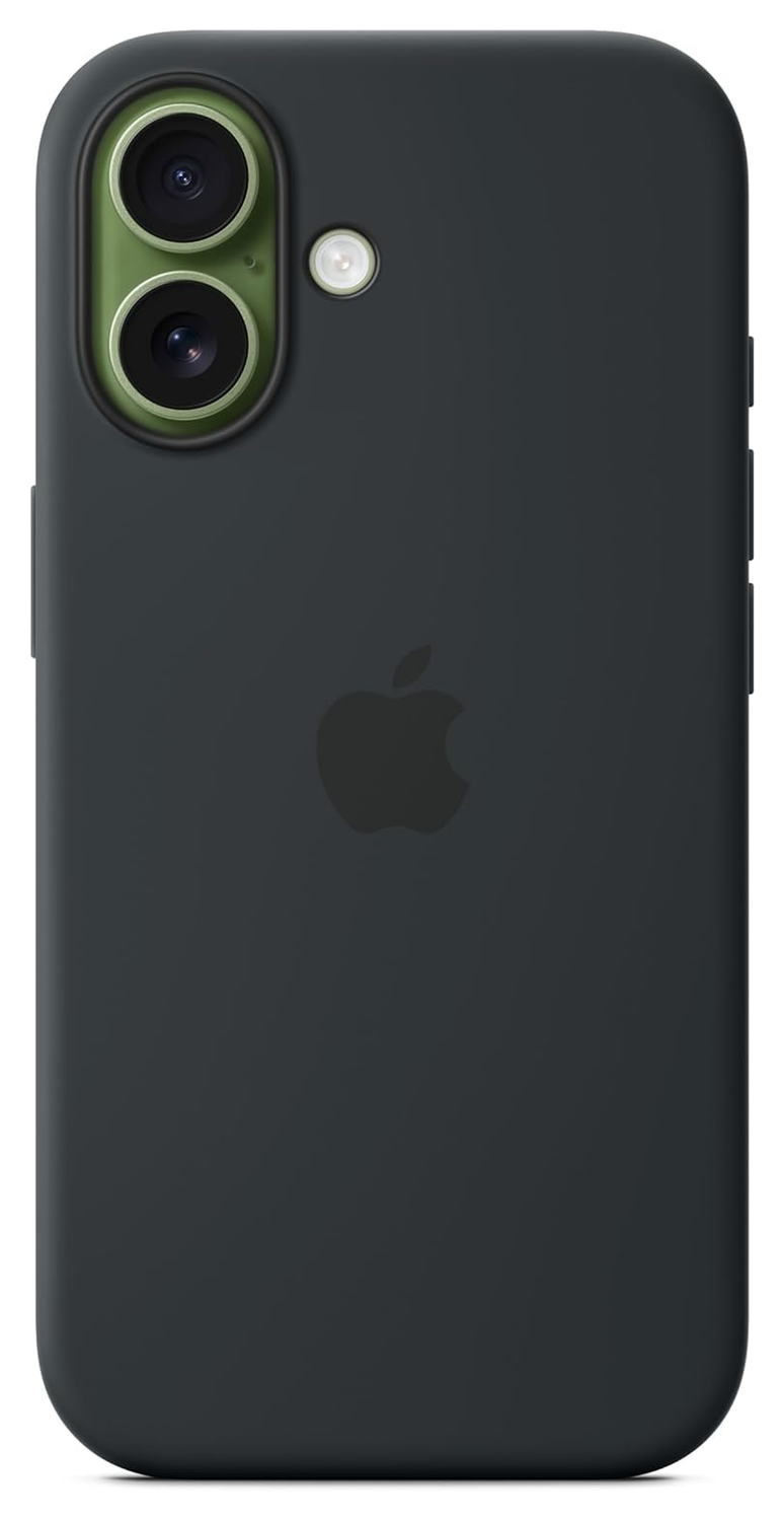 Origineel Apple iPhone 17 Hoesje MagSafe Silicone Case Zwart afbeelding 3