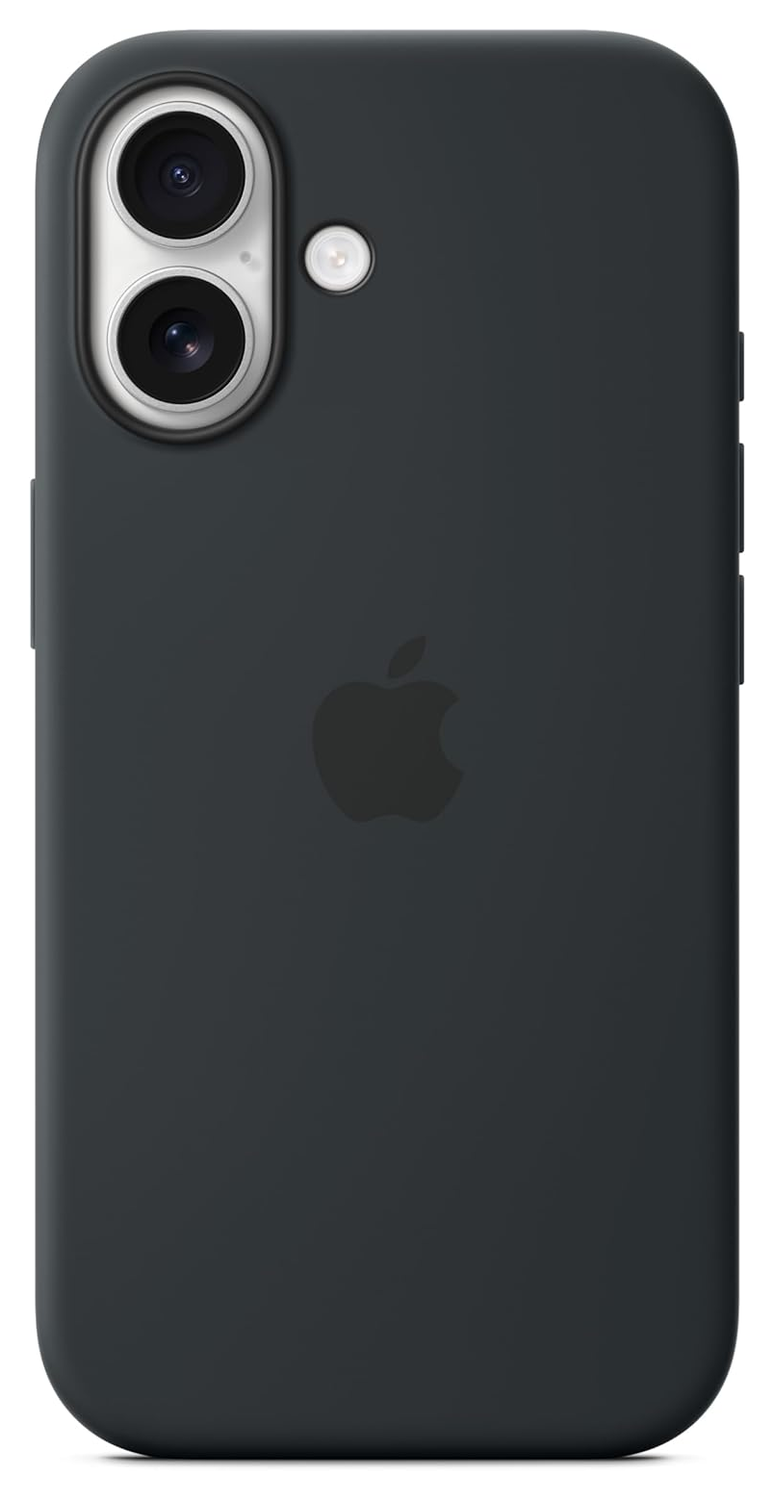 Origineel Apple iPhone 17 Hoesje MagSafe Silicone Case Zwart afbeelding 4
