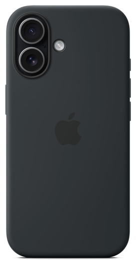 Origineel Apple iPhone 17 Hoesje MagSafe Silicone Case Zwart afbeelding 1