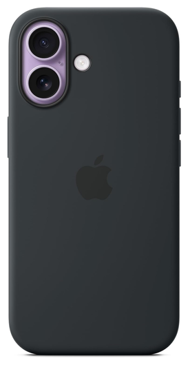 Origineel Apple iPhone 17 Hoesje MagSafe Silicone Case Zwart afbeelding 5