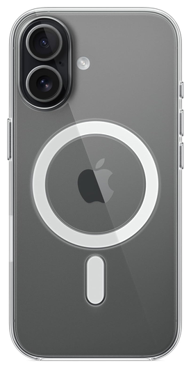 Origineel Apple iPhone 17 Hoesje MagSafe Clear Case Transparant afbeelding 1
