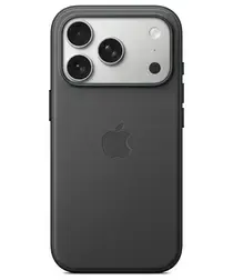 Origineel Apple iPhone 17 Pro Hoesje TechWoven Case MagSafe Back Cover Zwart afbeelding