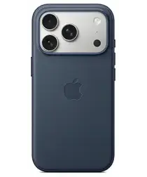 Origineel Apple iPhone 17 Pro Hoesje TechWoven Case MagSafe Back Cover Blauw afbeelding