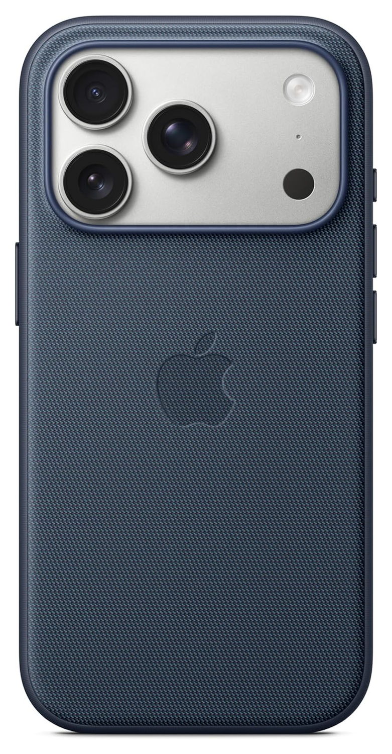 Origineel Apple iPhone 17 Pro Hoesje TechWoven Case MagSafe Back Cover Blauw afbeelding 1