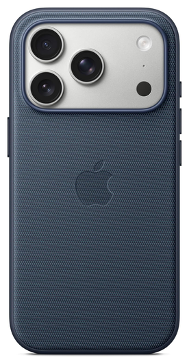 Origineel Apple iPhone 17 Pro Hoesje TechWoven Case MagSafe Back Cover Blauw afbeelding 1