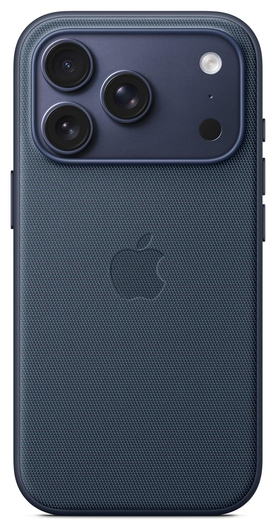 Origineel Apple iPhone 17 Pro Hoesje TechWoven Case MagSafe Back Cover Blauw afbeelding 2