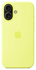 Origineel Apple iPhone 17 Hoesje MagSafe Silicone Case Geel afbeelding 2