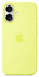 Origineel Apple iPhone 17 Hoesje MagSafe Silicone Case Geel afbeelding 3