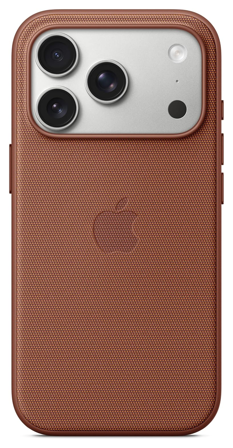 Origineel Apple iPhone 17 Pro Hoesje TechWoven Case MagSafe Back Cover Bruin afbeelding 1