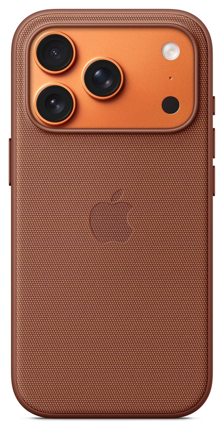 Origineel Apple iPhone 17 Pro Hoesje TechWoven Case MagSafe Back Cover Bruin afbeelding 2