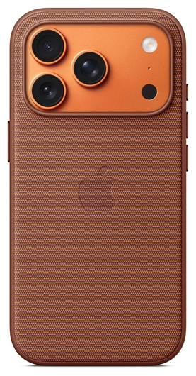 Origineel Apple iPhone 17 Pro Hoesje TechWoven Case MagSafe Back Cover Bruin afbeelding 2