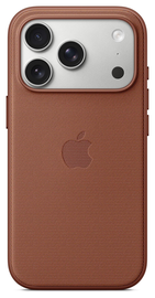 Origineel Apple iPhone 17 Pro Hoesje TechWoven Case MagSafe Back Cover Bruin