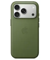 Origineel Apple iPhone 17 Pro Hoesje TechWoven Case MagSafe Back Cover Groen afbeelding