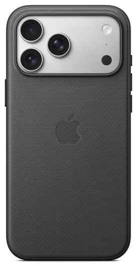 Origineel Apple iPhone 17 Pro Max Hoesje TechWoven Case MagSafe Back Cover Zwart afbeelding 1