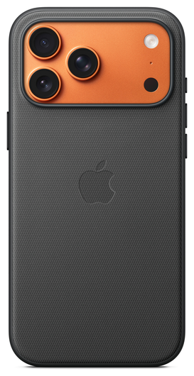 Origineel Apple iPhone 17 Pro Max Hoesje TechWoven Case MagSafe Back Cover Zwart afbeelding 2
