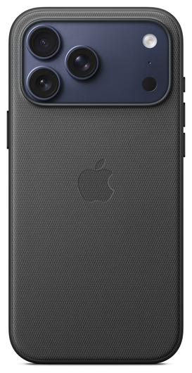 Origineel Apple iPhone 17 Pro Max Hoesje TechWoven Case MagSafe Back Cover Zwart afbeelding 3