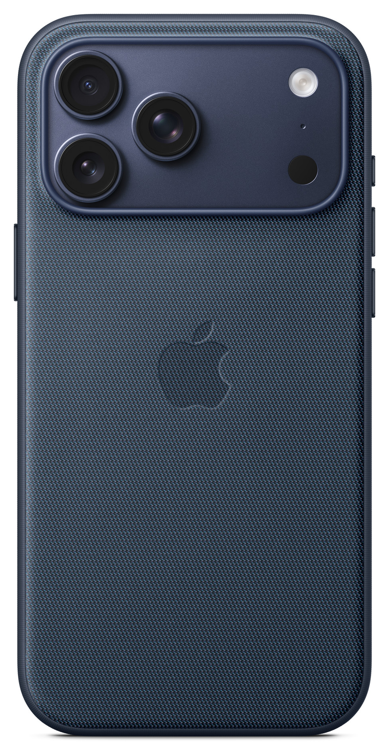 Origineel Apple iPhone 17 Pro Max Hoesje TechWoven Case MagSafe Back Cover Blauw afbeelding 1