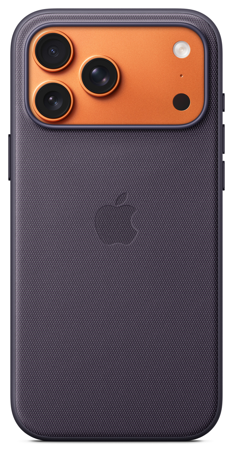 Origineel Apple iPhone 17 Pro Max Hoesje TechWoven Case MagSafe Back Cover Paars afbeelding 1