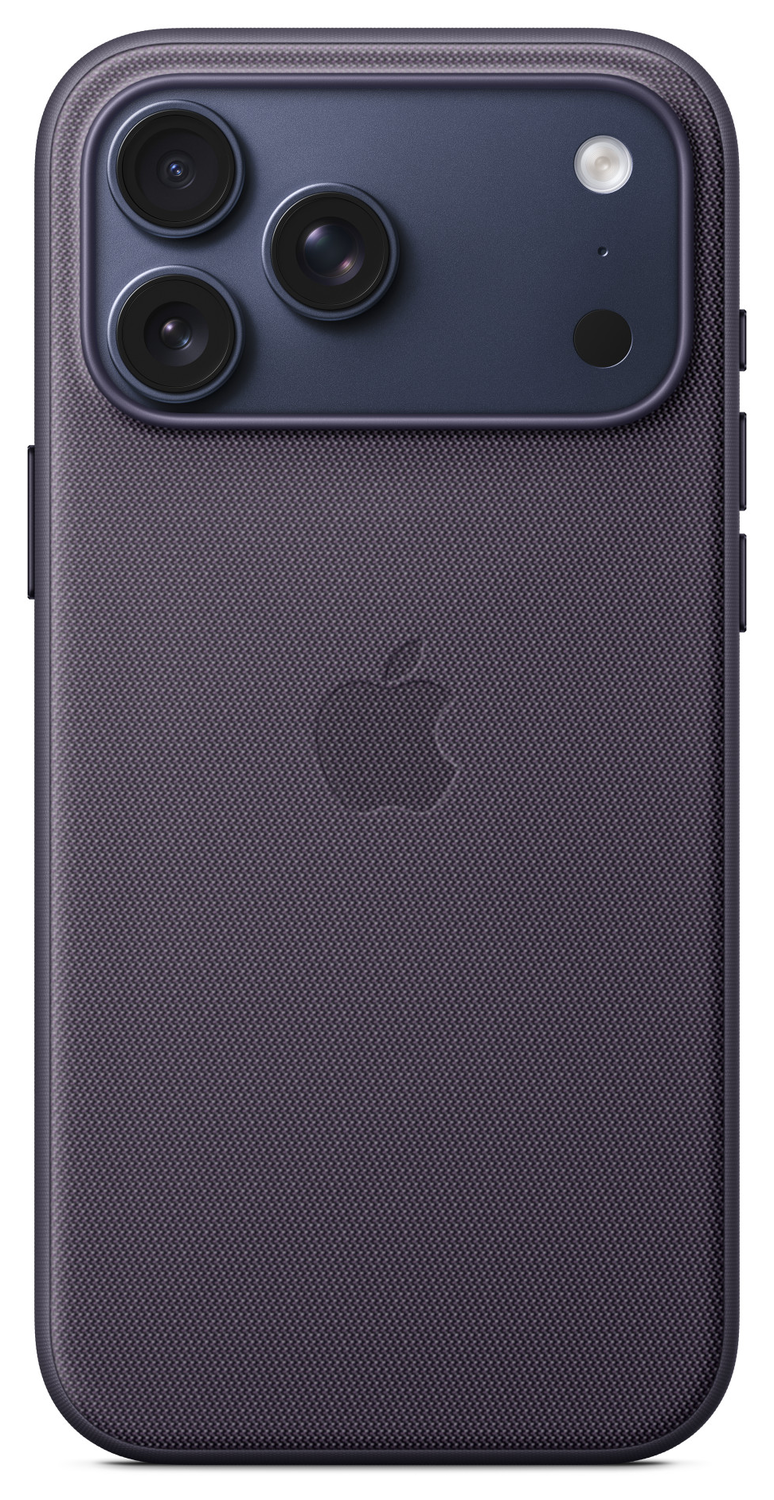 Origineel Apple iPhone 17 Pro Max Hoesje TechWoven Case MagSafe Back Cover Paars afbeelding 3