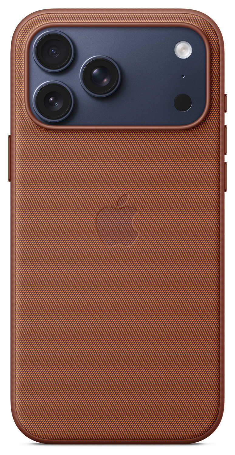 Origineel Apple iPhone 17 Pro Max Hoesje TechWoven Case MagSafe Back Cover Bruin afbeelding 2