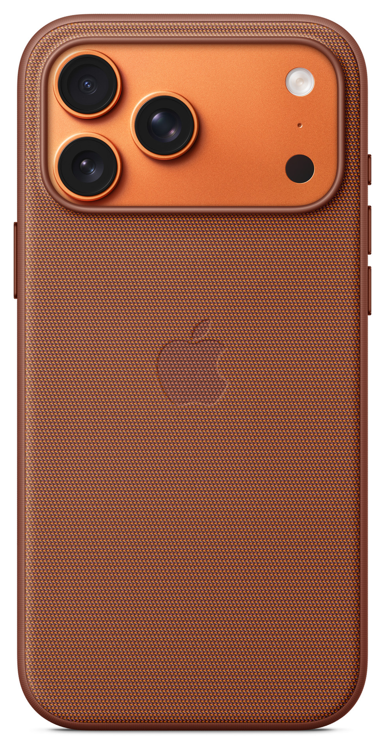 Origineel Apple iPhone 17 Pro Max Hoesje TechWoven Case MagSafe Back Cover Bruin afbeelding 3