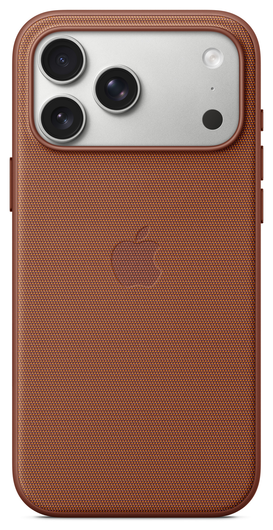 Origineel Apple iPhone 17 Pro Max Hoesje TechWoven Case MagSafe Back Cover Bruin afbeelding 1