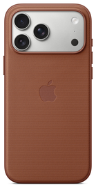 Origineel Apple iPhone 17 Pro Max Hoesje TechWoven Case MagSafe Back Cover Bruin