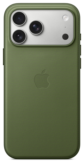 Origineel Apple iPhone 17 Pro Max Hoesje TechWoven Case MagSafe Back Cover Groen afbeelding 1