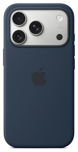 Origineel Apple iPhone 17 Pro Hoesje MagSafe Silicone Case Blauw afbeelding 1