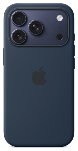 Origineel Apple iPhone 17 Pro Hoesje MagSafe Silicone Case Blauw afbeelding 2